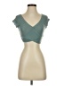 Shein Teal Short Sleeve Top Size XS - photo 1
