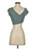 Shein Teal Short Sleeve Top Size XS - photo 2