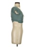 Shein Teal Short Sleeve Top Size XS - photo 4