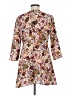 Sfera Print Brown Casual Dress Size M - photo 2