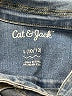 Cat & Jack Blue Denim Jacket Size 10 - 12 - photo 3