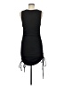 Unbranded Solid Black Casual Dress Size M - photo 2