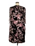 Connected Apparel Floral Brown Cocktail Dress Size 18 - photo 2