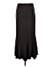 J.Jill 100% Polyester Solid Black Formal Skirt Size 6 - photo 1