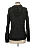Caslon Metallic Black Turtleneck Sweater Size S - photo 2