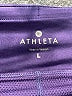 Athleta Solid Purple Casual Skirt Size L - photo 3