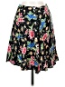 Assorted Brands 100% Rayon Floral Black Casual Skirt Size S - photo 1
