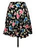 Assorted Brands 100% Rayon Floral Black Casual Skirt Size S - photo 2