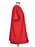 H&M Solid Red Casual Dress Size L - photo 4