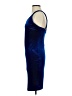 Unbranded Solid Blue Cocktail Dress Size S - photo 5