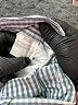 Old Navy Houndstooth Blue Casual Pants Size 6 - photo 7