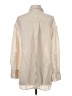 Zara Ivory 3/4 Sleeve Button-Down Shirt Size XS - photo 2