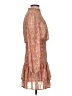 Aqua Tweed Orange Cocktail Dress Size S - photo 4
