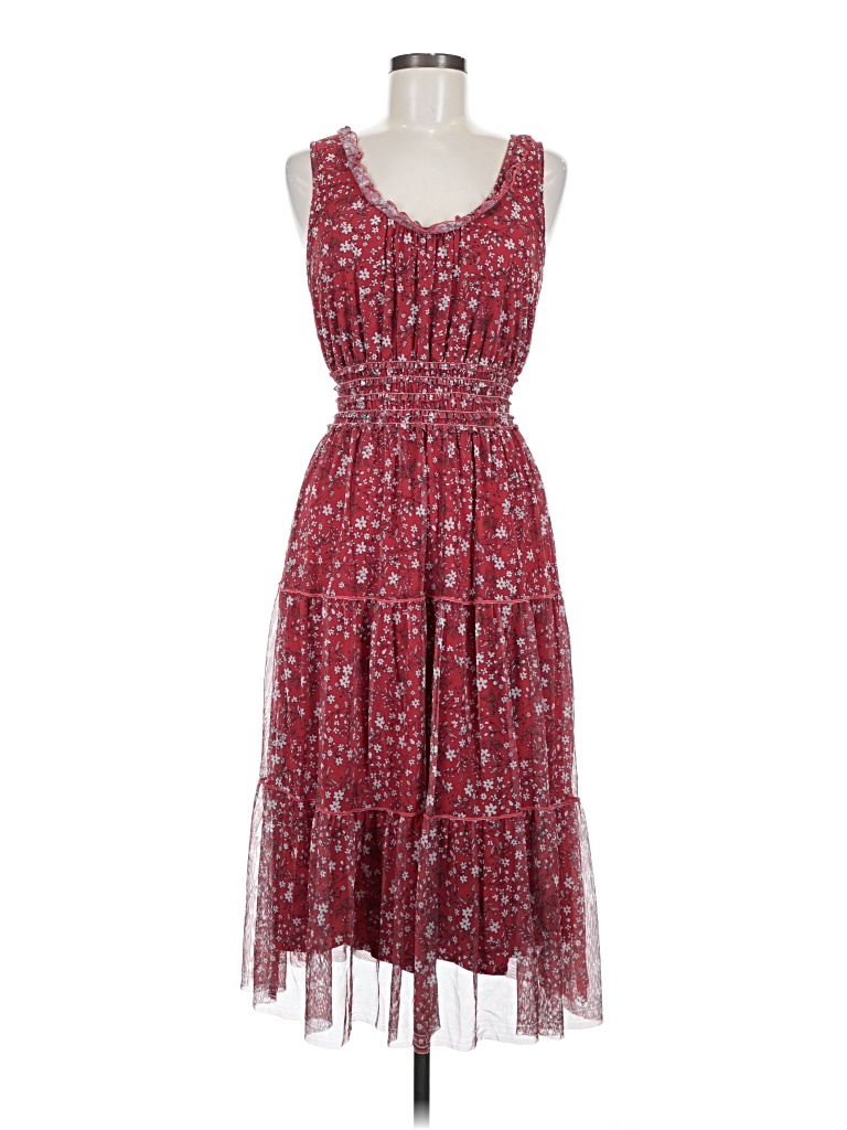 Pre-owned Max Studio Cocktail Dress In Red