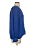 Parker Blue Long Sleeve Blouse Size S - photo 4