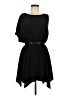 Maloom Solid Black Cocktail Dress Size M (estimated) - photo 1