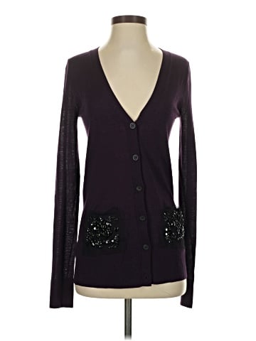 Vera Wang Wool Cardigan (view 1)