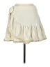 emmie rose Solid Ivory Casual Skirt Size M - photo 1