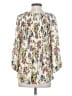 Spense 100% Polyester Ivory 3/4 Sleeve Blouse Size S - photo 2