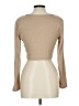 Shein Tan 3/4 Sleeve T-Shirt Size 12 - photo 2