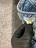 Madewell Hearts Blue Jeans Size 26 waist - photo 5