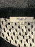 Madewell Houndstooth Gray Pullover Sweater Size XS - photo 7