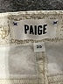 Paige Animal Print Ivory Jeans Size 25 waist - photo 7