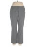 Dana Buchman Chevron-herringbone Gray Black Casual Pants Size 14 (petite) - photo 1