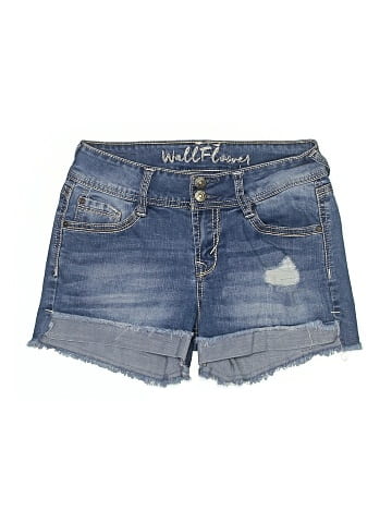 Wallflower Denim Shorts (view 1)