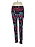 Lularoe Color Block Blue Purple Leggings Size 1X (Tall & Curvy) - photo 1