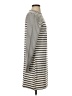 FREE2B Stripes Ivory Gray Casual Dress Size S - photo 4