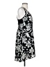 CAbi 100% Polyester Paisley Black Casual Dress Size XS - photo 4
