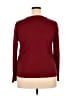 Rafaella 100% Cotton Burgundy Pullover Sweater Size XXL - photo 2