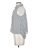 Express Polka Dots White Sleeveless Button-Down Shirt Size S - photo 5