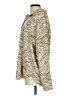 H&M 100% Polyester Animal Print Gold Long Sleeve Blouse Size L - photo 5