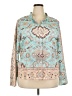 Unbranded Teal Long Sleeve Blouse Size XXL - photo 1