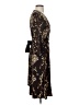 Laundry by Shelli Segal Animal Print Brown Cocktail Dress Size 2 - photo 4