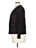 R&M Richards Stars Black Burgundy Blazer Size 14 - photo 5