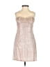 Unbranded Metallic Silver Cocktail Dress Size S - photo 1