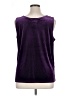 Quacker Factory Purple Sleeveless Top Size XL - photo 2