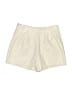 Express Solid Ivory Shorts Size 8 - photo 2