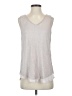 Design History Metallic Silver Sleeveless Top Size S - photo 1