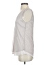 Design History Metallic Silver Sleeveless Top Size S - photo 5