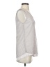 Design History Metallic Silver Sleeveless Top Size S - photo 4
