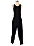 Angie 100% Polyester Solid Black Jumpsuit Size M - photo 1