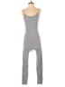 Fashion Nova Solid Gray Jumpsuit Size M - photo 1