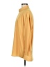 Elliott 100% Polyester Solid Yellow Long Sleeve Blouse Size M - photo 5