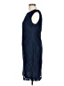 Chaps 100% Polyester Blue Cocktail Dress Size 10 - photo 5