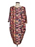 Lularoe Graphic Multi Color Brown Casual Dress Size M - photo 2