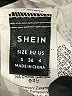 Shein Floral Ivory Casual Skirt Size 4 - photo 3